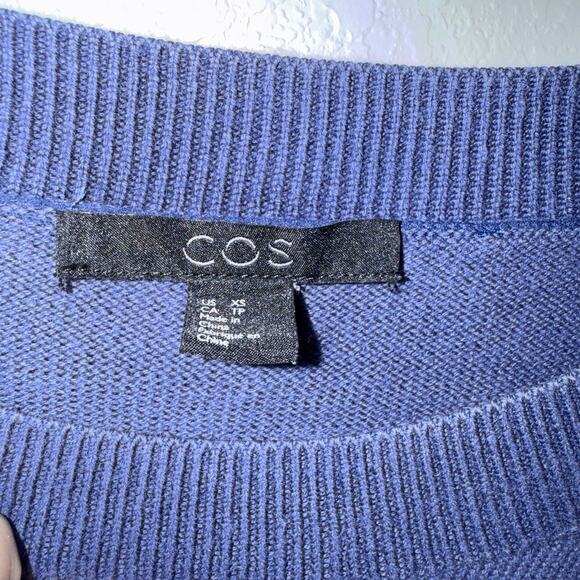 COS Blue Sweater Dress size XS - Picture 3 of 3